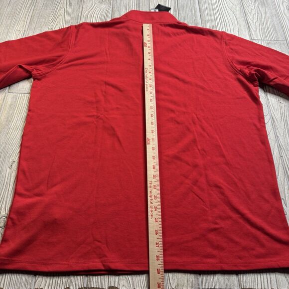 Louisville Cardinals 1/4 Zip Pullover Men’s XXL Red Logo Captivating New - Picture 10 of 11